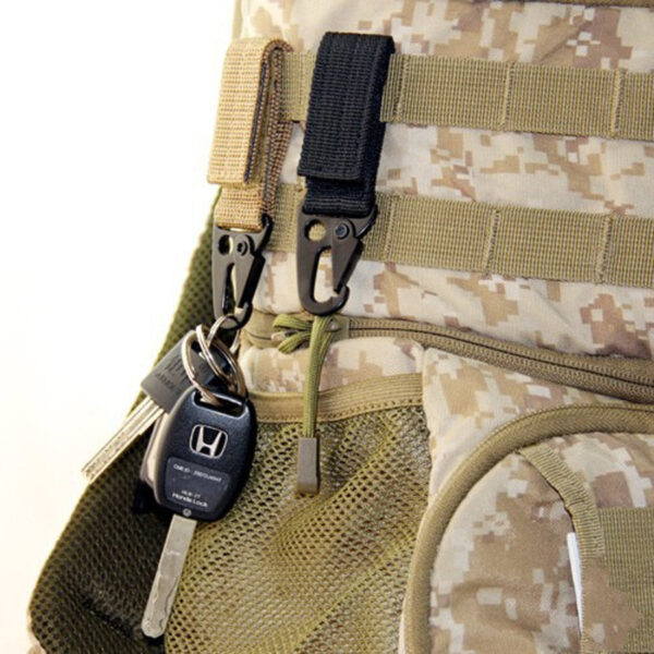 Carabiner High Strength Nylon Key Hook - Image 8