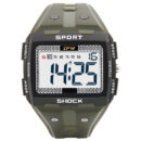 Digital Outdoor Sport Watch Big Numbers Easy to Read